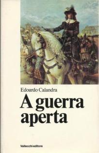 A guerra aperta - Edoardo Calandra - copertina