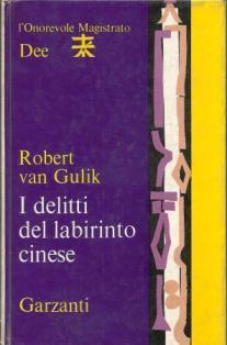 I delitti del labirinto cinese - copertina