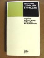 Colonialismo e Feudalesimo - Giuseppe Papalino - copertina