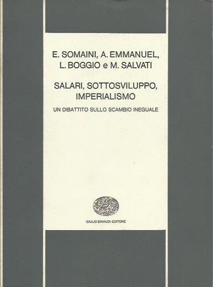 Salari sottosviluppo imperialismo - copertina