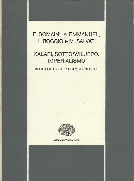 Salari sottosviluppo imperialismo - copertina