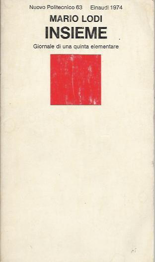 Insieme - Mario Lodi - copertina