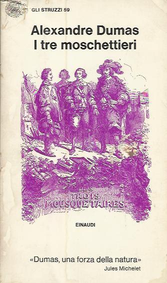 I tre moschettieri - Alexandre Dumas - copertina