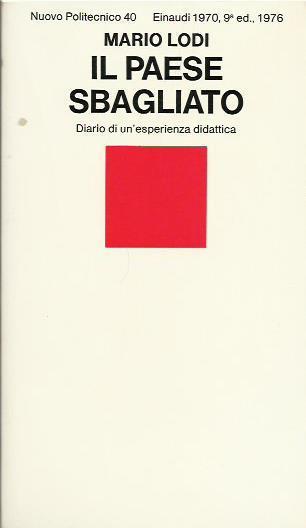 Il Paese Sbagliato - Mario Lodi - copertina
