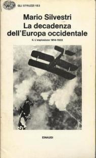 La decadenza dell'Europa occidentale - Mario Silvestri - copertina