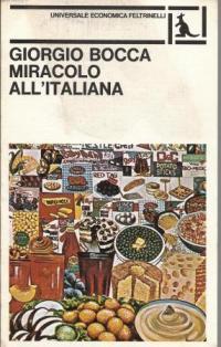 Miracolo All'Italiana - Giorgio Bocca - copertina