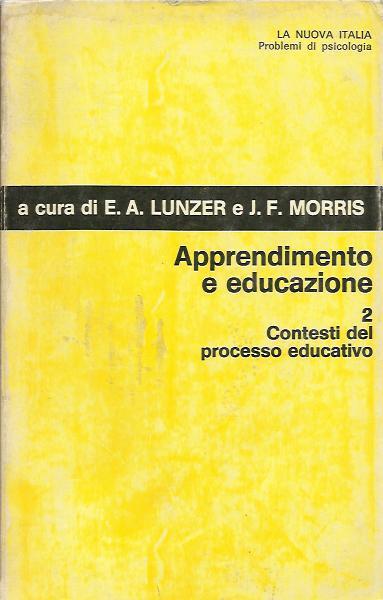 Apprendimento e educazione 2 - copertina