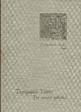 Tre scritti politici - Torquato Tasso - copertina