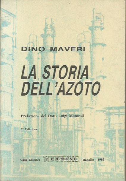 La Storia dell'azoto - Dino Maveri - copertina