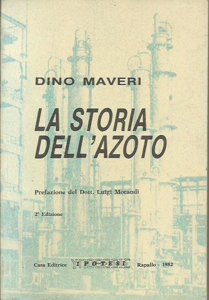 La Storia dell'azoto - Dino Maveri - copertina