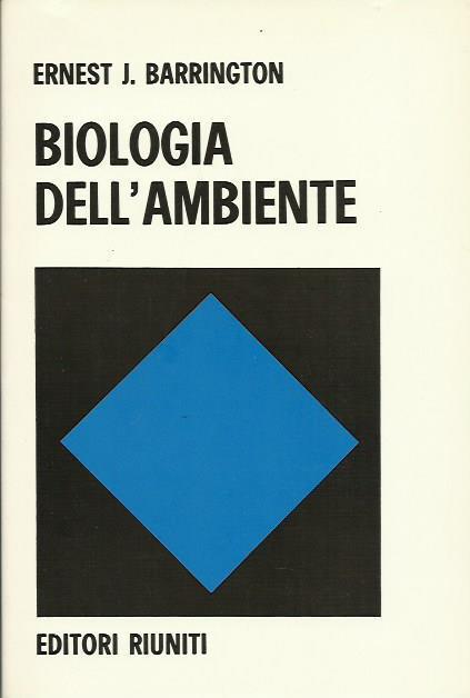 Biologia dell'ambiente - John S. Barrington - copertina