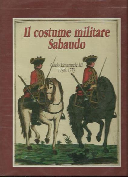 Il Costume militare Sabaudo - Enrico Ricchiardi - copertina