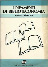 Lineamenti di biblioteconomia - copertina