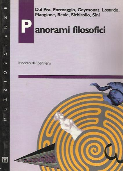 Panorami filosofici - copertina
