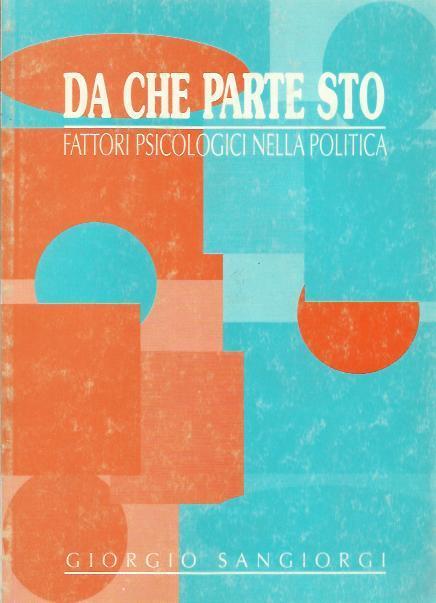 Da che parte sto - Giorgio Sangiorgi - copertina