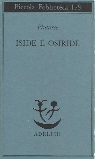 Iside e Osiride - Plutarco - copertina