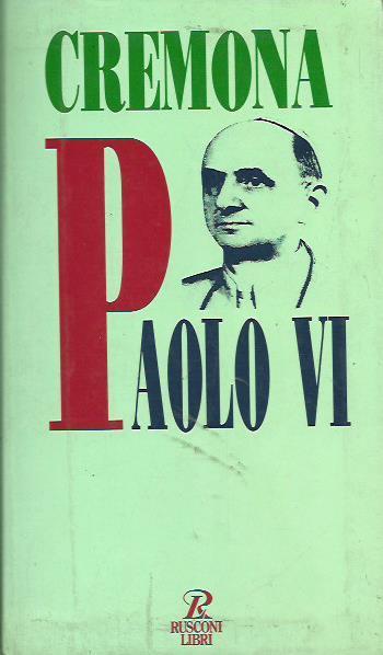Paolo VI - Carlo Cremona - copertina