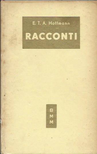 Racconti - Ernst T. Hoffmann - copertina
