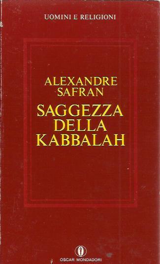 Saggezza della Kabbalah - Alexandre Safran - copertina