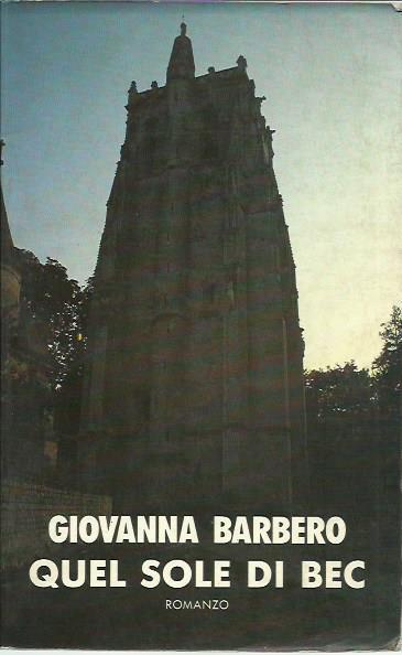 Quel sole di Bec - Giovanna Barbero - copertina