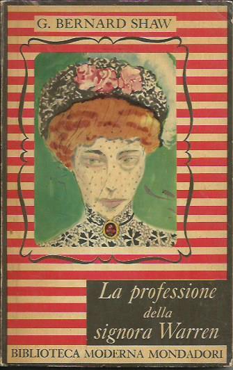 La professione della signora Warren - George Bernard Shaw - copertina