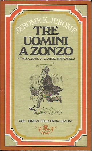 Tre uomini a zonzo - Jerome K. Jerome - copertina