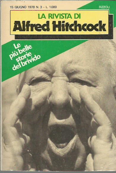 La rivista di Alfred Hitchcock - n°3 1978 - Alfred Hitchcok - copertina