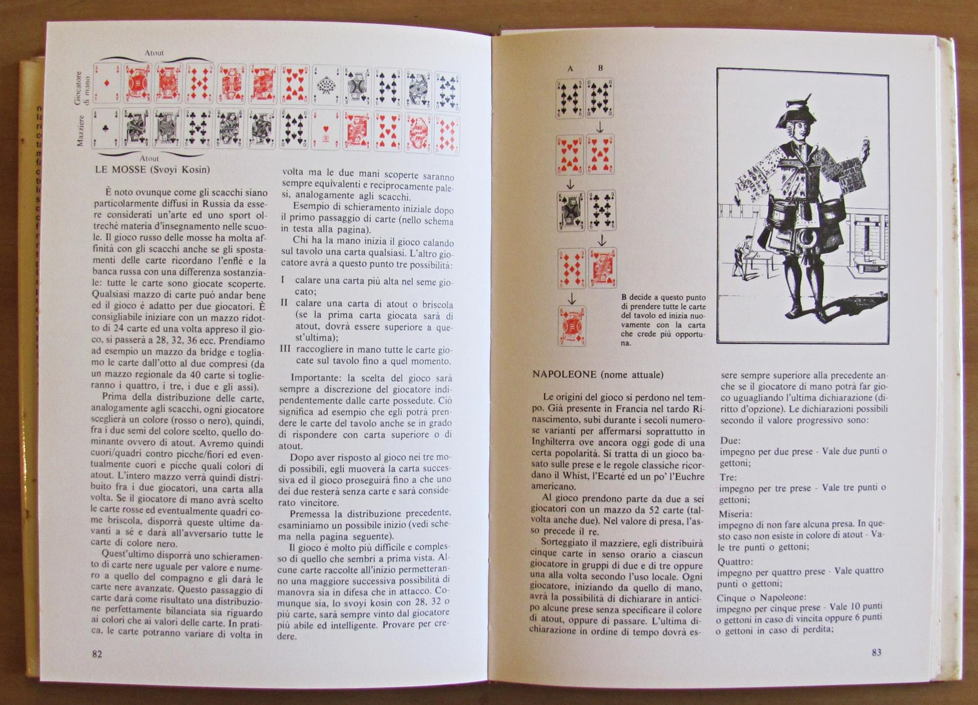 230 Modi Per Giocare A Carte. Ed. Bonechi, I Ed.1981