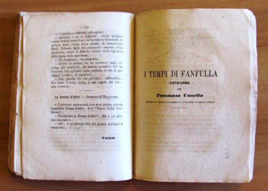 Almanacco Del Fanfulla , 1871 - 8