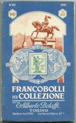 FRANCOBOLLI PER COLLEZIONE - CATALOGO Semestrale N.40 - Ditta Bolaffi, 1940