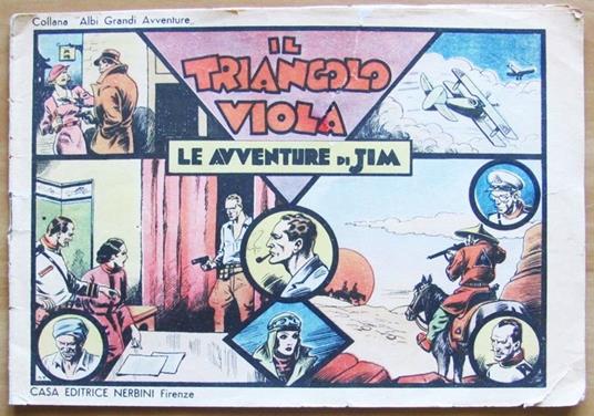 Albi Grandi Avventure. Serie Jim. Il Triangolo Viola - copertina