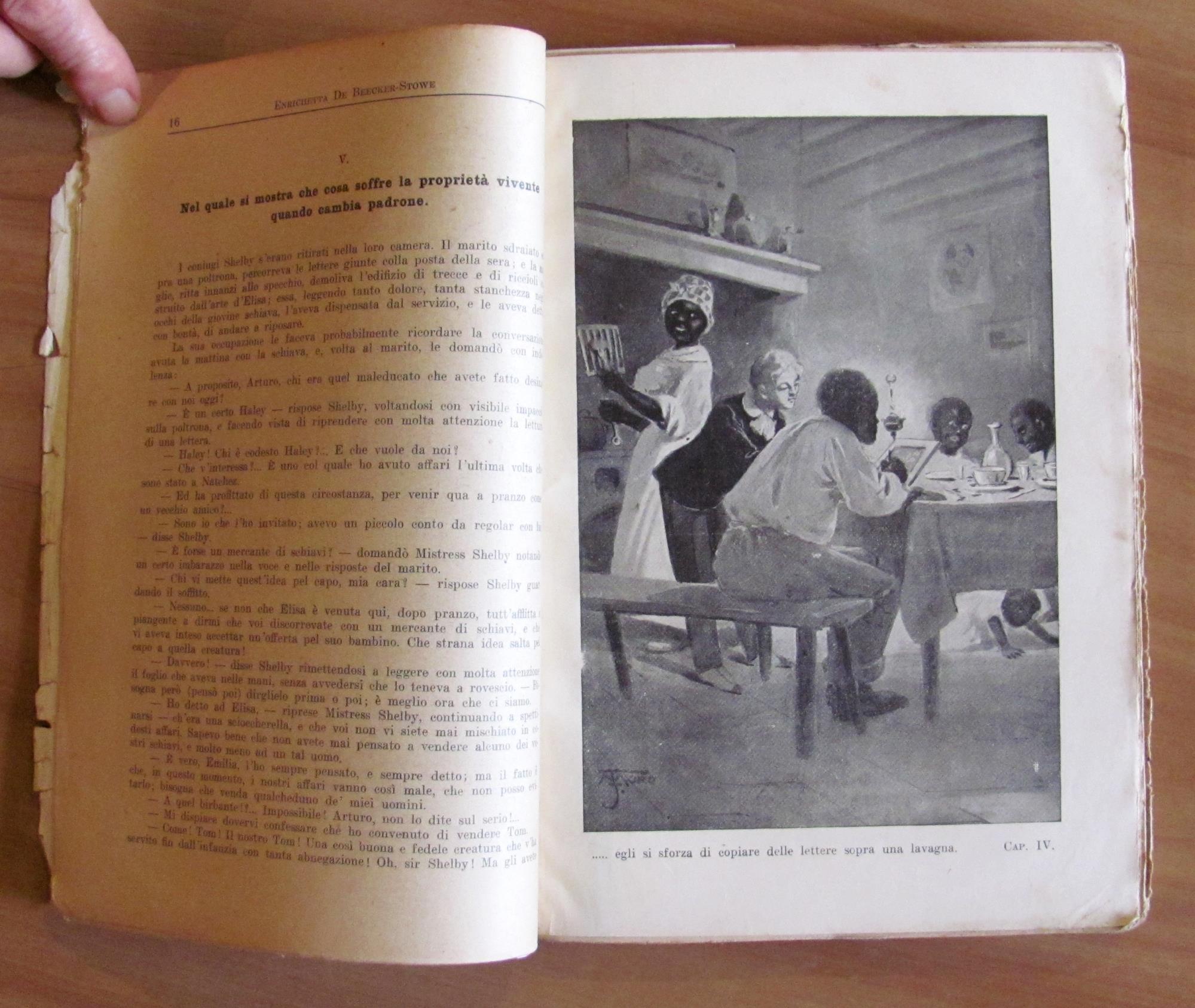 La Capanna Dello Zio Tom (Romanzo Della Schiavitù, Dell'amore, Della Fede E Della Redenzione) ill. da Tommaso Moro