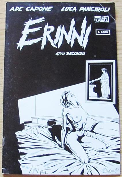 Erinni Atto Secondo I Saw The Darkness In My Heart - Ade Capone,Luca Panciroli - copertina