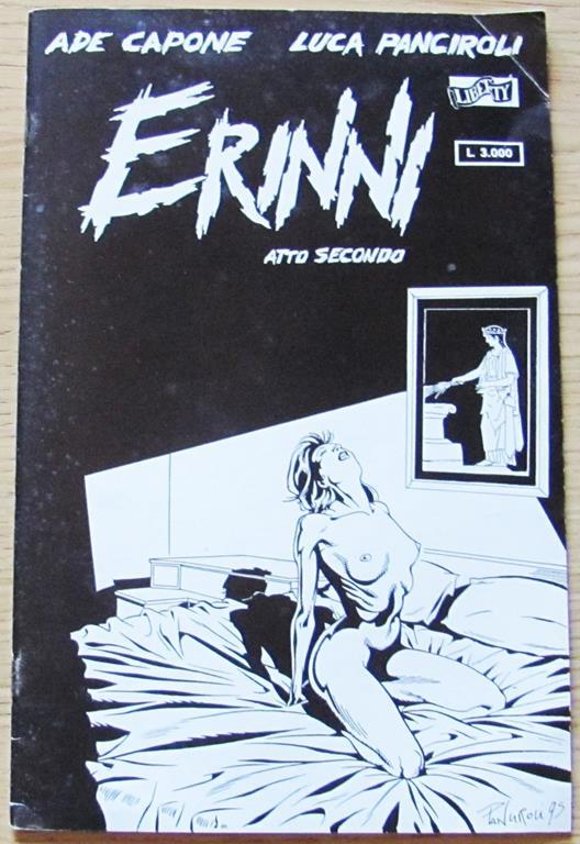 Erinni Atto Secondo I Saw The Darkness In My Heart - Ade Capone,Luca Panciroli - copertina