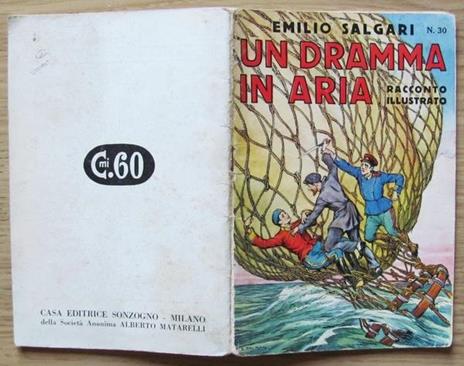 Un Dramma In Aria - I Racconti Di Avventure N.30 - Emilio Salgari - copertina