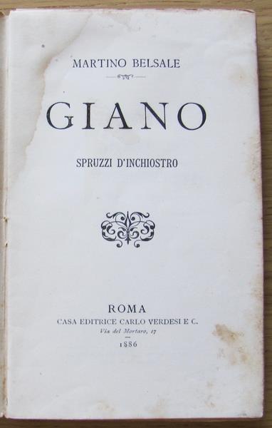 Giano - Tuffi Nell'azzurro - Spruzzi D'inchiostro - Astreo Bellanima - 5