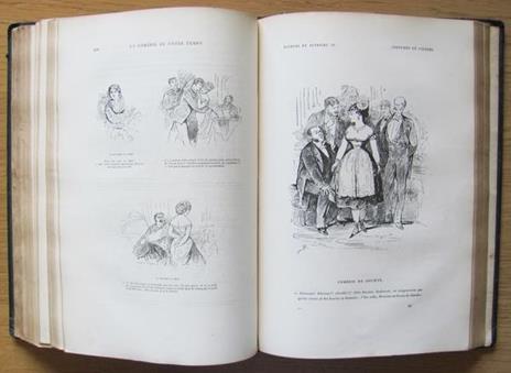 La Comedie De Notre Temps. Les Enfants. Les Jeunes. Les Murs. Les Vieux - Bertall - 3