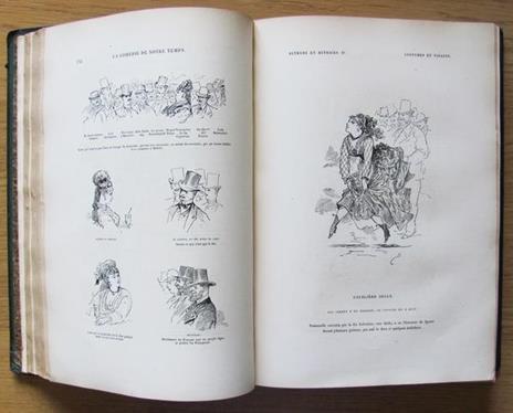 La Comedie De Notre Temps. Les Enfants. Les Jeunes. Les Murs. Les Vieux - Bertall - 5