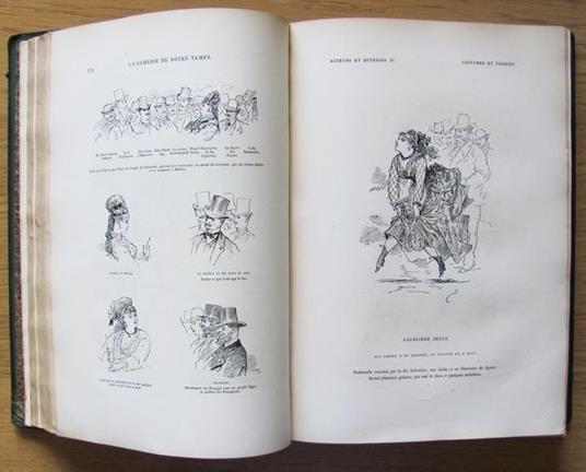 La Comedie De Notre Temps. Les Enfants. Les Jeunes. Les Murs. Les Vieux - Bertall - 5