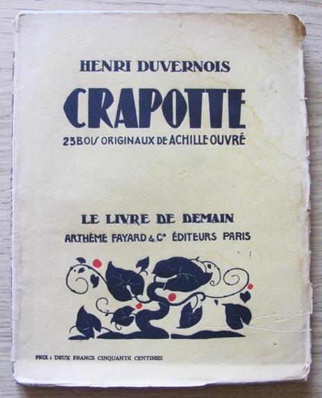 Crapotte - Henri Duvernois - copertina