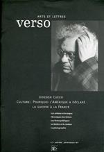 Arts et letters. Verso. 2. 1996. April