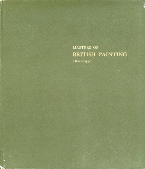 Masters of British Painting 1800-1950 - Andrew Carnduff Ritchie - copertina
