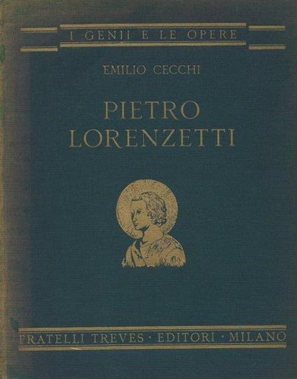 Pietro Lorenzetti - Emilio Cecchi - copertina