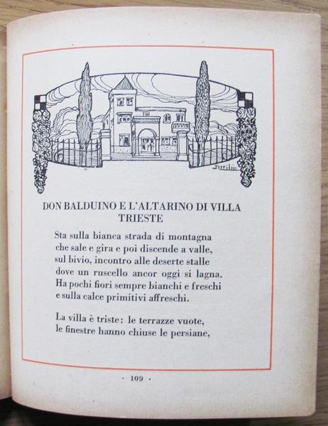 Le Canzoni Della Guerra. Copia autografata