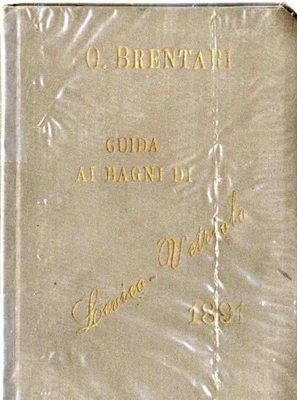 Guida di Levico Vetriolo e Lavarone. Guide Brentari - Ottone Brentari - copertina