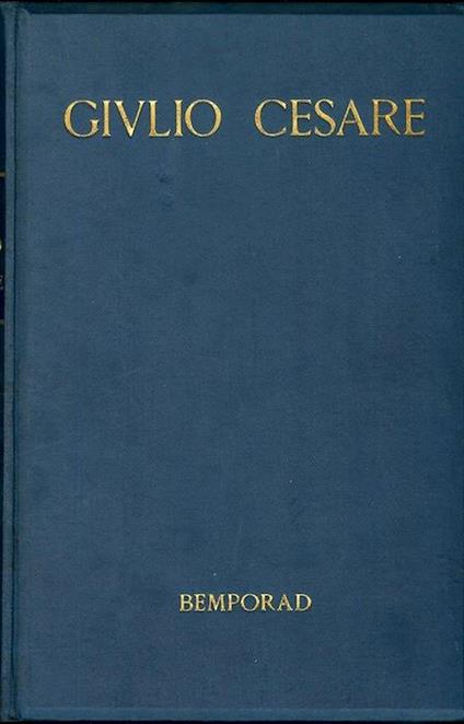 Giulio Cesare - Auguste Bailly - copertina