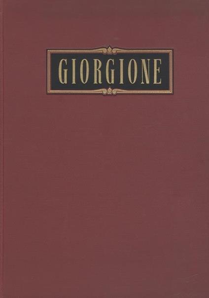 Giorgione - Paola Della Pergola - copertina