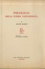 Psicologia della forma leopardiana. Collana Critica 89