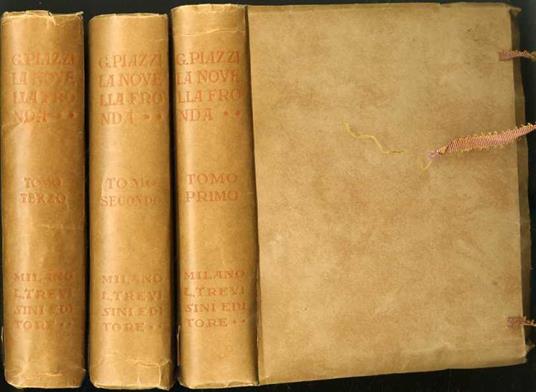 La novella fronda: manuale storico della letteratura e dell’arte italiana - Giovanni Piazzi - copertina