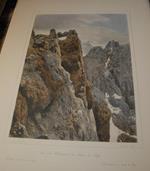 An den Felswänden der Croda Lago